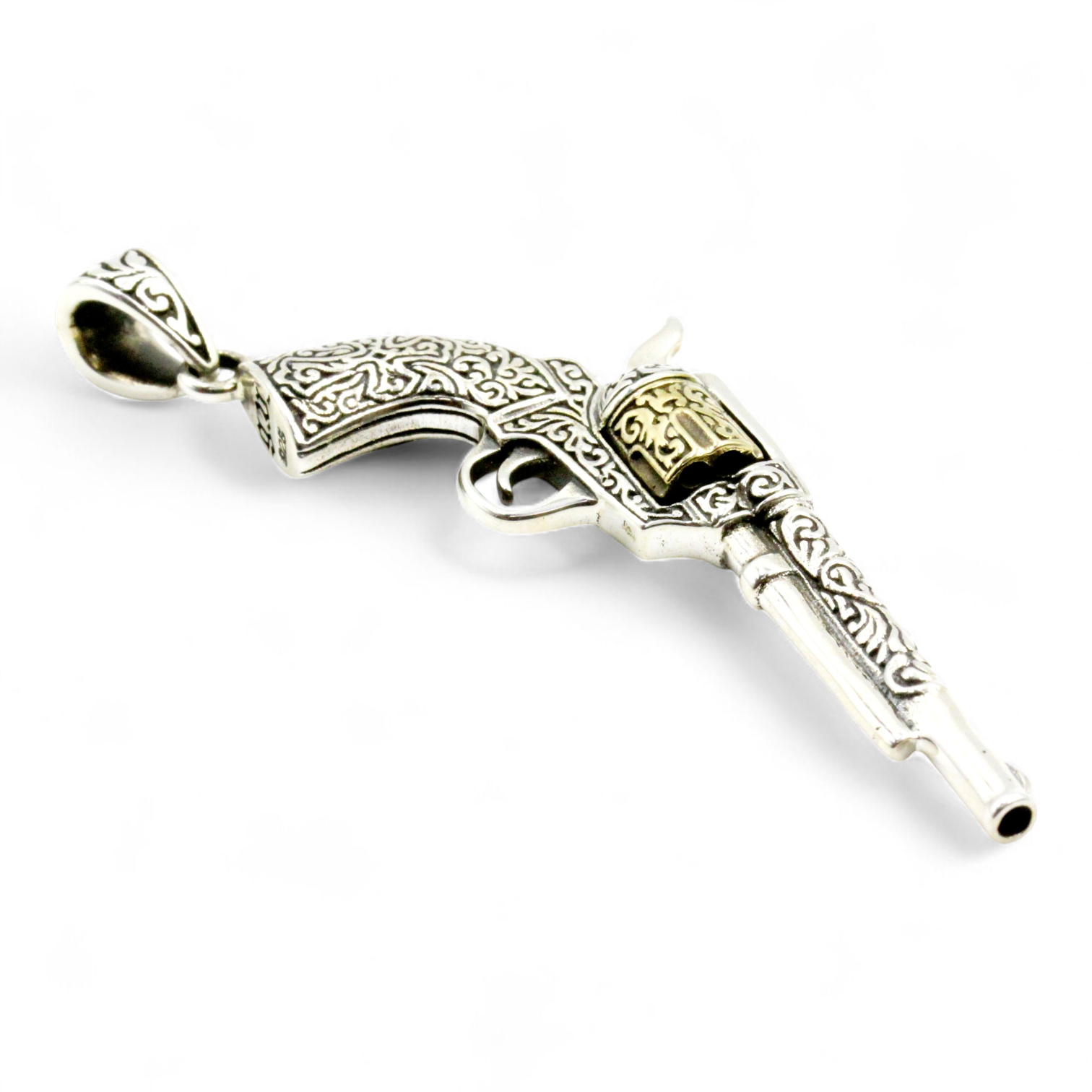 グアダルーペマリア アンティークピストル ペンダント