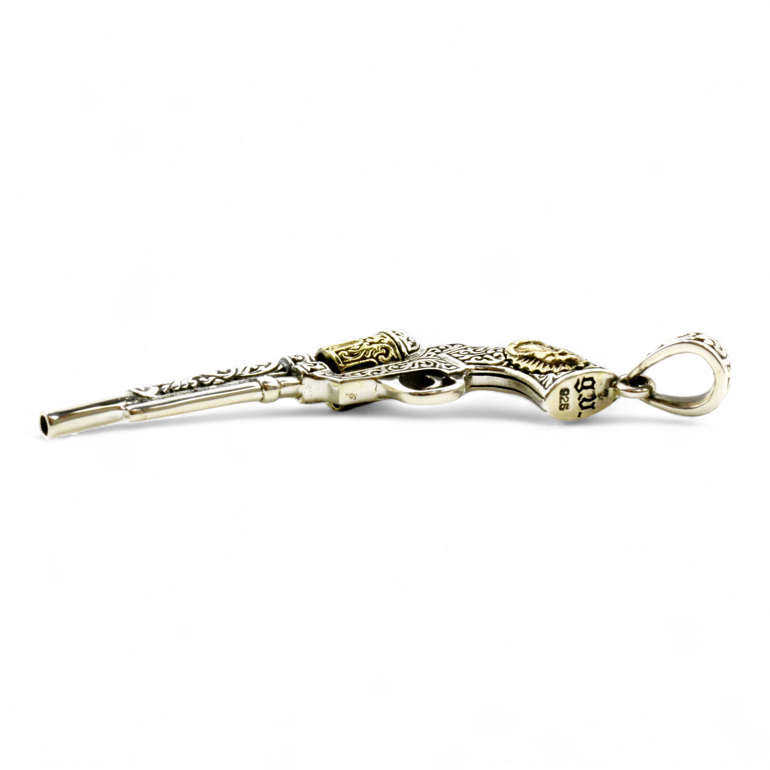 グアダルーペマリア アンティークピストル ペンダント